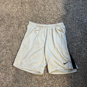 Gray Nike Soccer Shorts